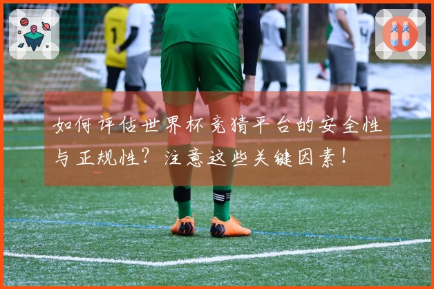 如何评估世界杯竞猜平台的安全性与正规性?注意这些关键因素!