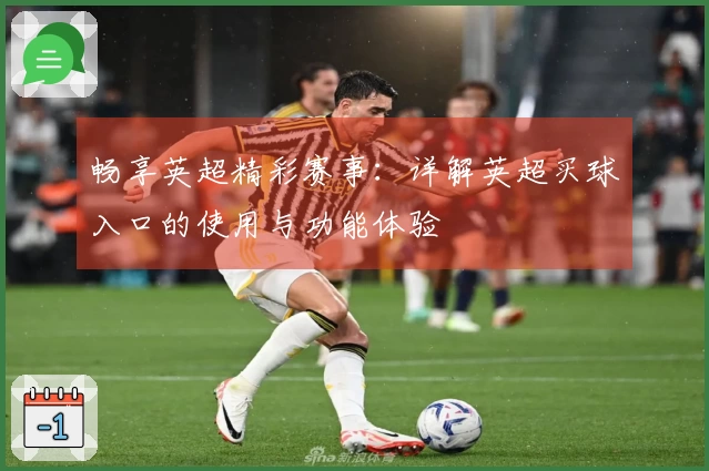 畅享英超精彩赛事:详解英超买球入口的使用与功能体验